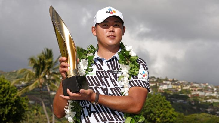 Golfer Si Woo Kim